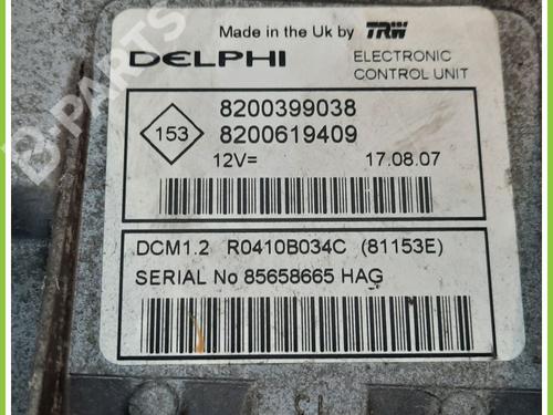 Engine control unit (ECU) NISSAN NOTE (E11, NE11) 1.5 dCi | BP11740642M57 