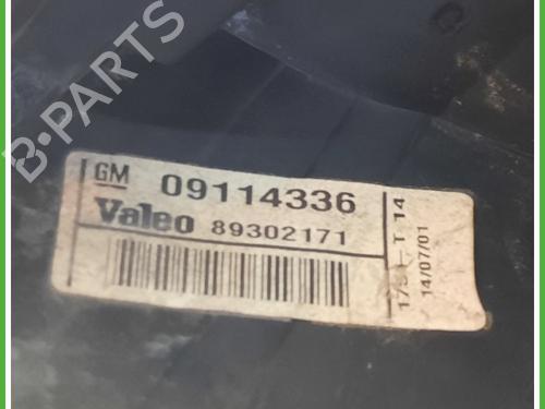 Left taillight OPEL CORSA C (X01) 1.2 (F08, F68) | BP12524976C34 