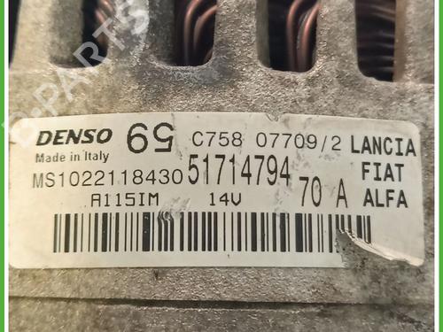 Alternator FIAT GRANDE PUNTO (199_) 1.4 LPG | BP30483154M7