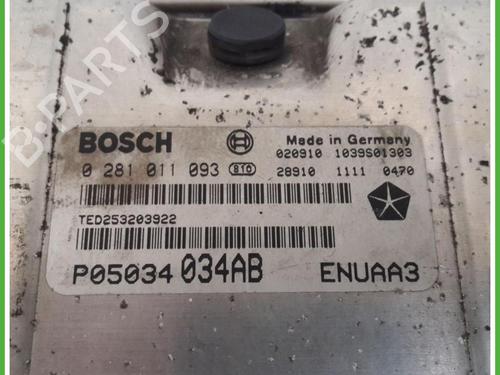 Engine control unit (ECU) CHRYSLER PT CRUISER (PT_) 2.2 CRD | BP40131466M57 - Image 2
