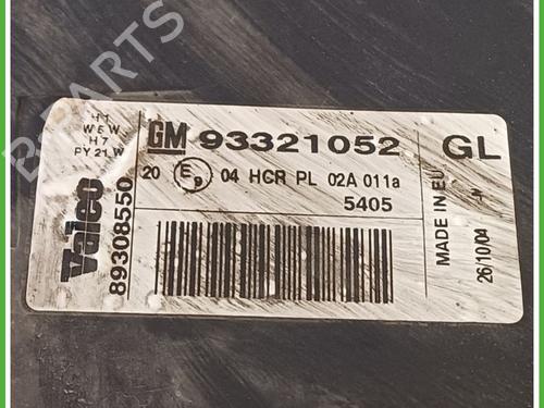Left headlight OPEL MERIVA A MPV (X03) 1.6 16V (E75) | BP18960923C28 