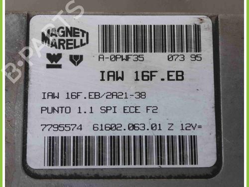 Engine control unit (ECU) FIAT PUNTO (176_) 55 1.1 | BP13319396M57 