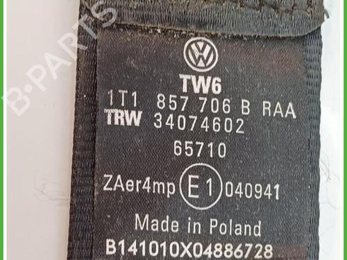 Front left seatbelt VW TOURAN (1T3) 1.6 TDI | BP40140490I26 - Image 4