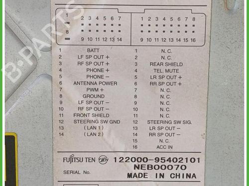 Radio CHEVROLET CAPTIVA (C100, C140) 2.4 | BP40141782E6 - Image 4