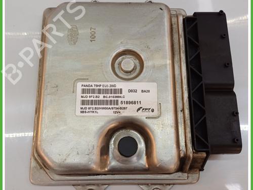 Engine control unit (ECU) FIAT PANDA (169_) 1.3 D Multijet (169AXG1A, 169AXD1A) 55239208 MJD8F2.B2 MJD8F2.B2