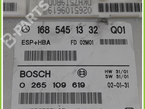 Control unit MERCEDES-BENZ A-CLASS (W168) A 140 (168.031, 168.131) | BP11368550M11 
