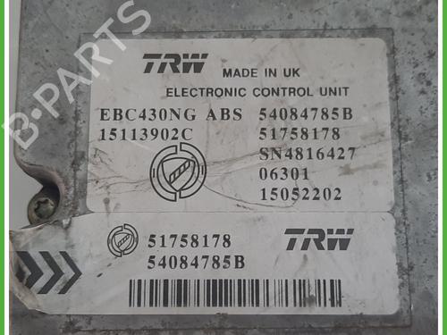 ABS pump LANCIA YPSILON (843_) 1.3 D Multijet (843.AXF11, 843.AXF1A, 843.AXM11,... | BP13809476M43 