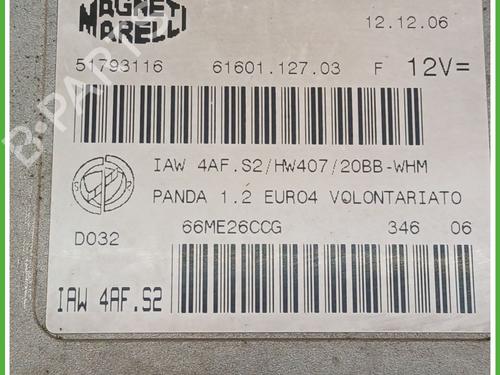 Engine control unit (ECU) FIAT PANDA (169_) 1.2 (169.AXB11, 169.AXB1A) | BP15849880M57 