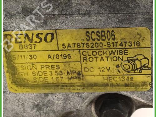 AC compressor FIAT PANDA (169_) 1.2 Natural Power (169.AXB1A) | BP27654376M34 