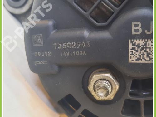 Alternator OPEL INSIGNIA A Sports Tourer (G09) 2.0 CDTI (35) | BP11370081M7 