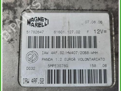 Engine control unit (ECU) FIAT PANDA (169_) 1.2 (169.AXB11, 169.AXB1A) | BP40131162M57 - Image 2