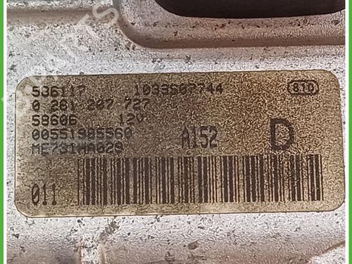 Engine control unit (ECU) ALFA ROMEO 147 (937_) 1.6 16V T.SPARK ECO (937.AXA1A, 937.BXA1A) | BP20498110M57 