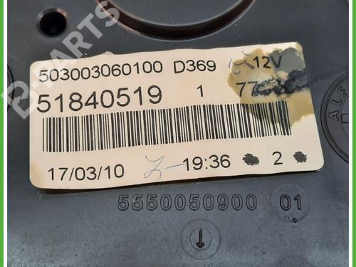 Instrument cluster FIAT PUNTO EVO (199_) 1.3 D Multijet (199AXC1A, 199BXC1A, 199AXT1A, 199BXT1A) | BP11963006C47 