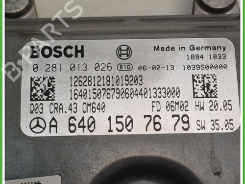 Engine control unit (ECU) MERCEDES-BENZ B-CLASS Sports Tourer (W245) B 180 CDI (245.207) | BP21820424M57 