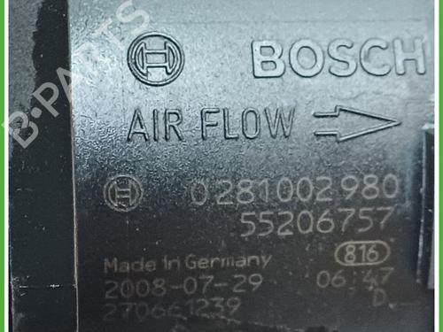 Mass air flow sensor FIAT GRANDE PUNTO (199_) 1.3 D Multijet | BP17645042M95 