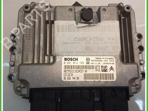 Used Engine control unit (ECU) Engine control unit (ECU) PEUGEOT 3008 I MPV (0U_) 1.6 HDi (109 hp) 40145859 40145859