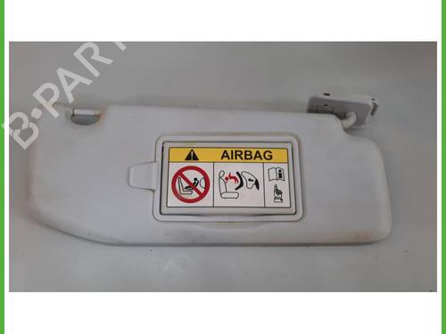 Right sun visor PEUGEOT 208 I (CA_, CC_) 1.4 HDi | BP14973554I2 