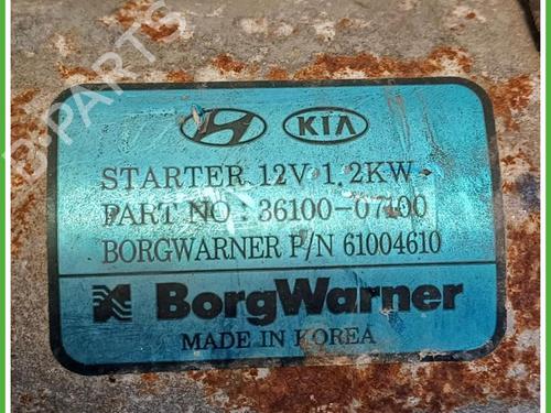 Starter HYUNDAI i10 III (AC3, AI3) 1.0 MPi | BP40146536M8  - Image 5