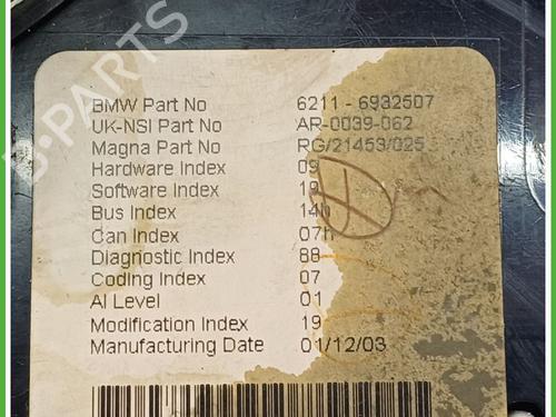 Instrument cluster MINI MINI (R50, R53) One D | BP17383472C47 