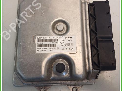 Used Engine control unit (ECU) FIAT PANDA (312_, 319_) 0.9 Natural Power (312PXG1A, 312PYC1A) (86 hp) 25437128