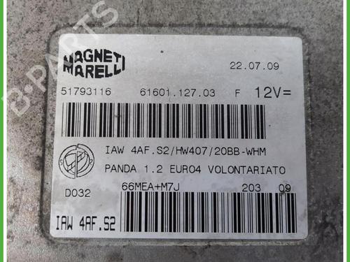 Engine control unit (ECU) FIAT PANDA (169_) 1.2 Natural Power (169.AXB1A) | BP40131381M57 - Image 2