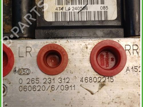 ABS pump FIAT PANDA (169_) 1.2 (169.AXB11, 169.AXB1A) | BP25613922M43
