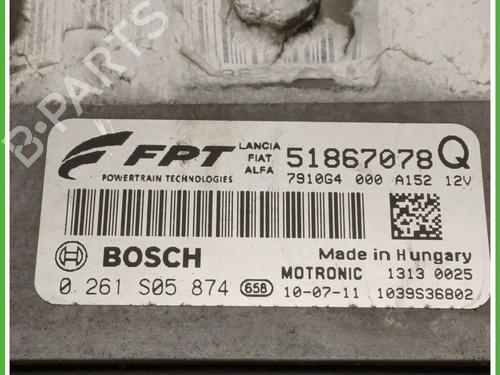 Engine control unit (ECU) LANCIA DELTA III (844_) 1.4 Bifuel (844.AXA1A) | BP31060912M57