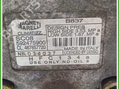 AC compressor FIAT PUNTO (188_) 1.2 60 (188.030, .050, .130, .150, .230, .250) | BP17785524M34 