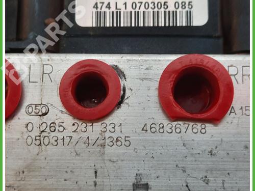 ABS pump FIAT PUNTO (188_) 1.2 Bifuel | BP11846607M43 