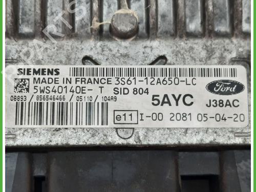 Engine control unit (ECU) FORD FIESTA V (JH_, JD_) 1.4 TDCi | BP12909981M57 