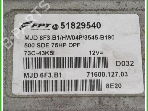 Engine control unit (ECU) FIAT 500 (312_) 1.3 D Multijet (312AXB1A) | BP40141808M57 - Image 2