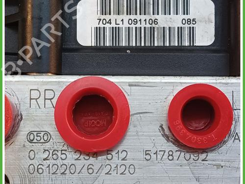 ABS pump FIAT GRANDE PUNTO (199_) 1.3 D Multijet (199.AXD11, 199.AXD1A, 199.AXD1B,... | BP16102641M43 
