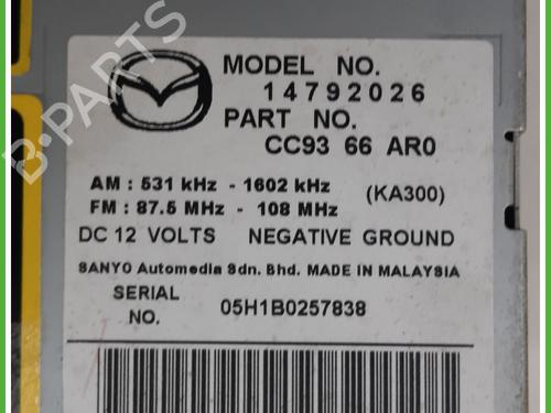 Radio MAZDA 5 (CR) 1.8 (CR19) | BP12961146E6 