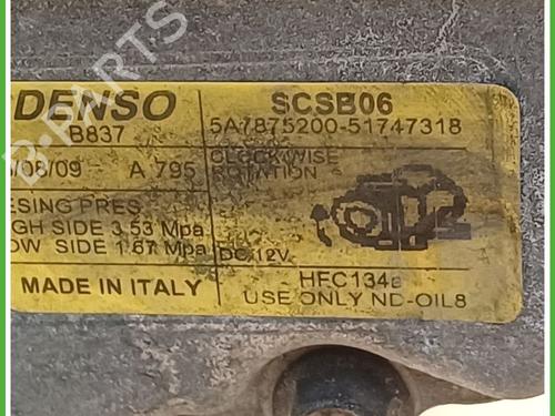 AC compressor LANCIA MUSA (350_) 1.4 LPG (350.AXF1A) | BP25754758M34 