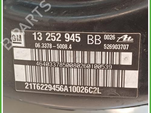 Servo brake CHEVROLET CRUZE (J300) 2.0 CDI | BP27696504M42