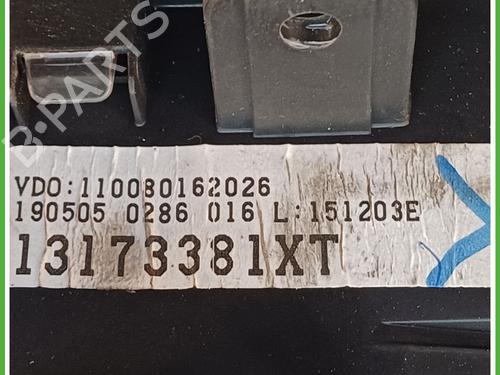 Instrument cluster OPEL MERIVA A MPV (X03) 1.7 CDTI (E75) | BP16017186C47 