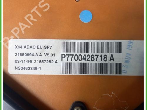 Instrument cluster RENAULT MEGANE I Coach (DA0/1_) 1.6 16V (DA0B, DA04, DA11) | BP29475958C47 