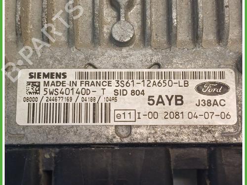 Engine control unit (ECU) FORD FIESTA V (JH_, JD_) 1.4 TDCi | BP25437123M57 