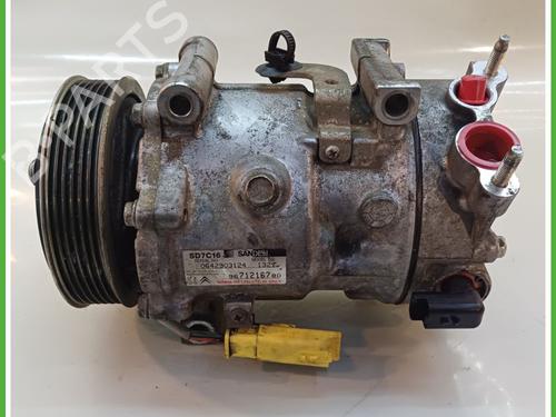 AC compressor PEUGEOT 3008 I MPV (0U_) 1.6 HDi | BP17127296M34