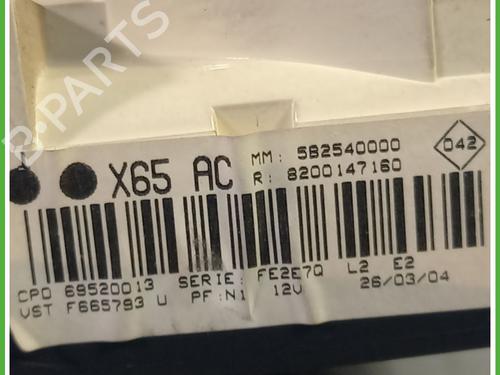 Climate control RENAULT CLIO II (BB_, CB_) 1.2 (BB0A, BB0F, BB10, BB1K, BB28, BB2D, BB2H, CB0A,... | BP30169405I5