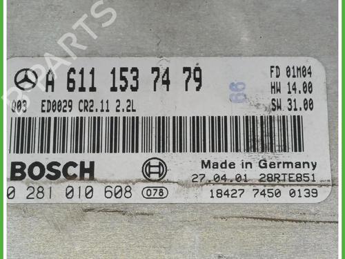 Engine control unit (ECU) MERCEDES-BENZ C-CLASS T-Model (S203) C 200 CDI (203.204) | BP40137630M57 - Image 3