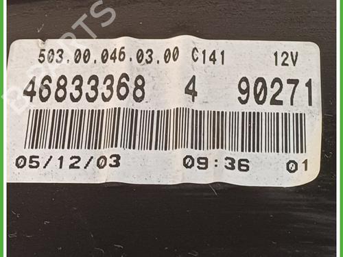 Instrument cluster FIAT PUNTO (188_) 1.2 60 (188.030, .050, .130, .150, .230, .250) | BP24850318C47 
