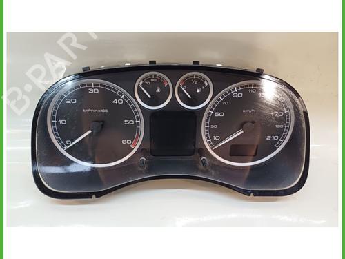 Used Instrument cluster PEUGEOT 307 (3A/C) 2.0 HDi 110 (107 hp) 16356458