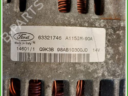 Alternator FORD FOCUS I (DAW, DBW) 1.8 Turbo DI / TDDi | BP28128267M7 