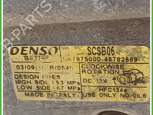 AC compressor FIAT PANDA (169_) 1.2 (169.AXB11, 169.AXB1A) | BP25754739M34 