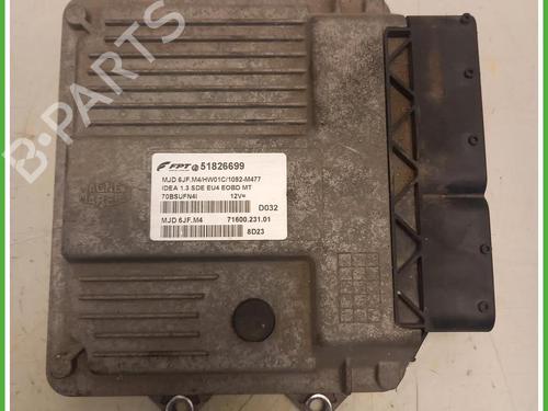 Used Engine control unit (ECU) Engine control unit (ECU) LANCIA MUSA (350_) 1.3 D Multijet (350.AXB11, 350.AXB1A) (70 hp) 40194683 40194683