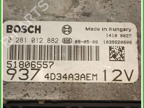 Engine control unit (ECU) ALFA ROMEO 147 (937_) 1.9 JTDM 8V (937.AXD1A, 937.AXU1A, 937.BXU1A) | BP28056050M57 