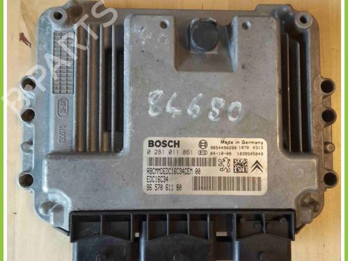 Used Engine control unit (ECU) CITROËN C2 (JM_) 1.4 HDi (68 hp) 13303082