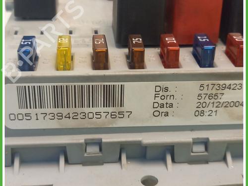 Fuse box FIAT IDEA (350_) 1.4 16V | BP29563880E1 