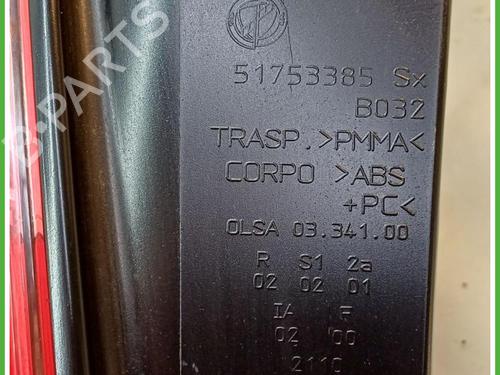 Left taillight LANCIA YPSILON (843_) 1.3 JTD (843.AXD11, 843.AXD1A) | BP40137156C34 - Image 4